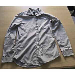 H&M Dress Shirt in Light Gray, Size S
